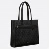 Dior Safari Tote Bag in Black CD Diamond Canvas