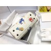 Dior Lady Dior Mini Bag in White Calfskin with Pixel Zodiac Print