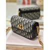 Dior 30 Montaigne Avenue Bag In Blue Dior Oblique Jacquard