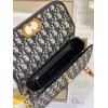 Dior 30 Montaigne Avenue Bag In Blue Dior Oblique Jacquard