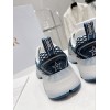 Dior Vibe Sneakers In Blue Dior Oblique Technical Fabric