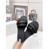 Dior Dio(r)evolution Slide Sandals In Black Calfskin