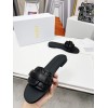 Dior Dio(r)evolution Slide Sandals In Black Calfskin
