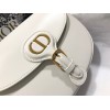 Dior Bobby Medium Bag In White Box Calfskin