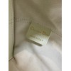 Dior Toujours Small Bag in White Macrocannage Calfskin