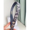 Dior Saddle 20MM Belt In Blue Dior Oblique Jacquard