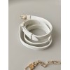 Dior Lady D-Joy Medium Bag In White Cannage Lambskin