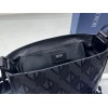 Dior Explorer Messenger Bag In Black CD Diamond Mirage Ski Capsule Nylon