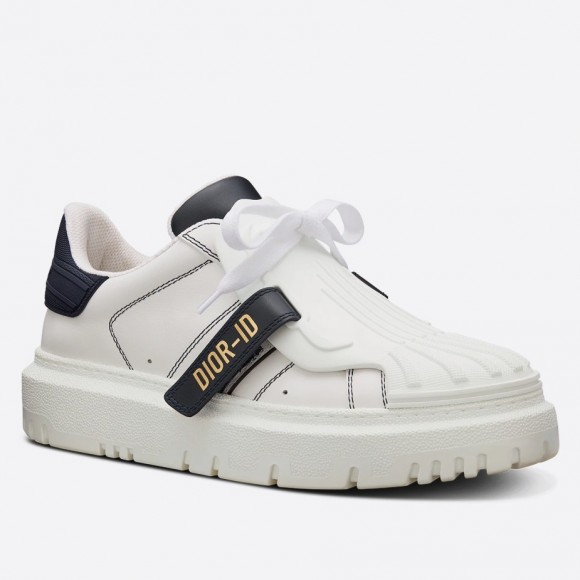 D*or D*or-id sneakers in white leather with black strap