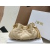 Dior Ammi Small Bag in Sand Pink Macrocannage Lambskin