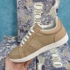 Dior Star Low-top Sneakers In Beige Calfskin