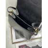 Dior Bobby Frame Bag In Black Box Calfskin