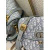 Dior Bobby Medium Bag In Grey Dior Oblique Jacquard