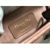 Dior Lady Dior Large Bag In Blush Cannage Lambskin