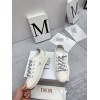 Dior Walk'n'Dior Sneakers in White Canvas and Suede Calfskin