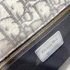 Dior 30 Montaigne Medium Bag In Grey Dior Oblique Jacquard