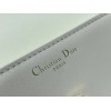 Dior 30 Montaigne Avenue Bag In White Box Calfskin