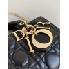 Dior Lady D-Joy Small Bag In Black Cannage Lambskin
