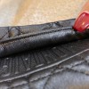Dior Caro Micro Bag In Black Cannage Calfskin