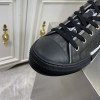 Dior Men's B23 Low-top Sneakers In Black Oblique Canvas