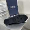 Dior Men's B23 Low-top Sneakers In Black Oblique Canvas