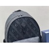 Dior Explorer Backpack In Black CD Diamond Mirage Ski Capsule Nylon