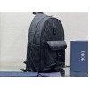 Dior Explorer Backpack In Black CD Diamond Mirage Ski Capsule Nylon