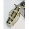 Dior Lady D-Joy Medium Bag In Ethereal Green Cannage Lambskin