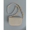 Dior CD Signature Chain Bag in Beige Calfskin