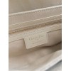 Dior CD Signature Chain Bag in Beige Calfskin
