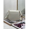 Dior Bobby Frame Bag In White Box Calfskin