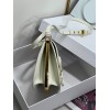 Dior Bobby Frame Bag In White Box Calfskin