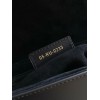 Dior CD Signature Chain Bag in Black Calfskin