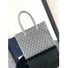 Dior Safari Tote Bag in Grey CD Diamond Canvas