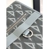 Dior Safari Tote Bag in Grey CD Diamond Canvas