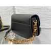 Dior 30 Montaigne Avenue Bag In Black Box Calfskin