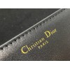 Dior 30 Montaigne Avenue Bag In Black Box Calfskin