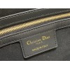 Dior 30 Montaigne Avenue Bag In Black Box Calfskin