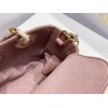 Dior Lady D-Joy Micro Bag In Peony Pink Cannage Lambskin
