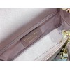 Dior Lady D-Joy Micro Bag In Peony Pink Cannage Lambskin