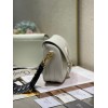 Dior Bobby Large Bag In White Box Calfskin