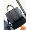 Dior Lingot Briefcase in Black CD Diamond Canvas