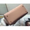 Dior Lady Dior Medium Bag In Blush Patent Cannage Calfskin