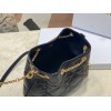 Dior Ammi Medium Bag in Black Macrocannage Lambskin