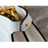 Fendi Peekaboo ISeeU Petite Bag In White Nappa Leather