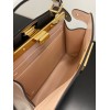 Fendi Peekaboo ISeeU Medium Bag In White Calfskin