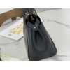 Fendi Peekaboo Mini Bag In Black Nappa Leather