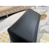 Fendi Peekaboo Mini Bag In Black Nappa Leather