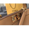 Fendi Peekaboo ISeeU Medium Bag In Beige Calfskin
