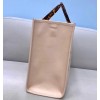 Fendi Sunshine Medium Tote Bag In Beige Calfskin